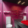 bathroom, ensuite, pink bathroom, bright bathroom, pink ensuite, colourful bathroom 