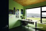 green, kids, children, bedroom