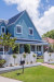 Dean and Delia’s delightful blue cottage by the sea