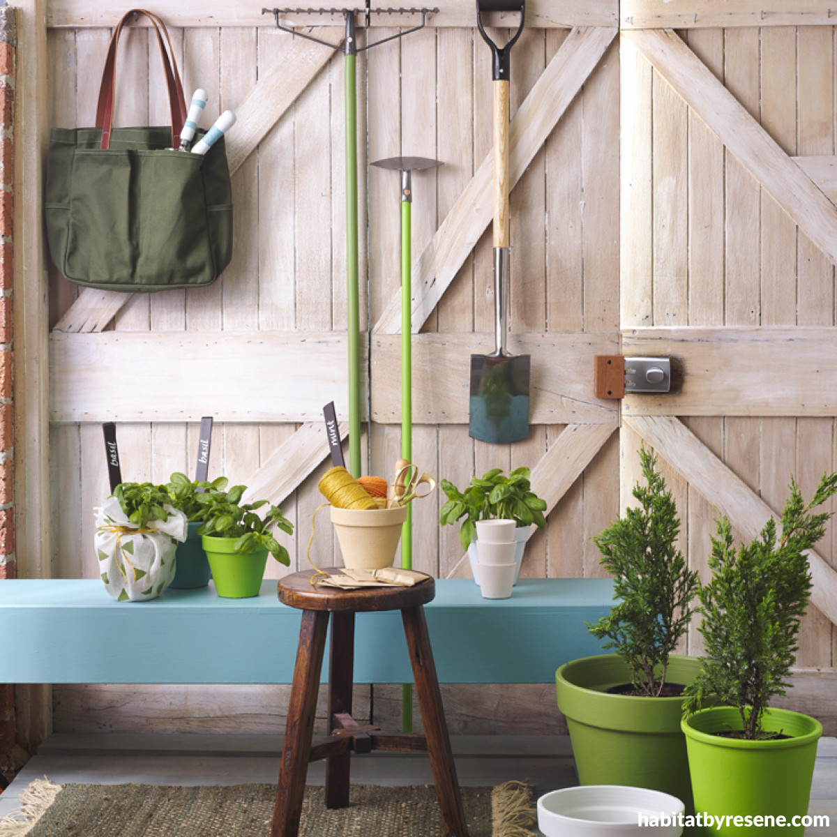 Create this rustic potting shed | Habitat by Resene