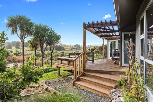 house exterior, deck, outdoor living, garden, black house, black exterior, exterior stain