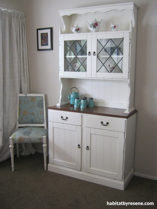painted furniture, upcycled furniture, white dresser, white cabinet, painted cabinet 