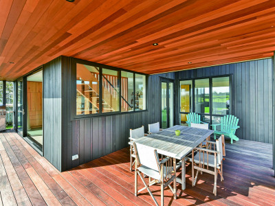 Phil and Yvonne’s modestly beautiful new build