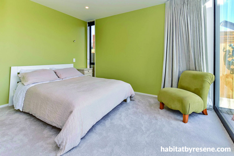 green, bedroom, paint ideas, paint trends
