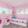 pink, bedroom, kids