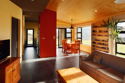 yellow, dining, living, dining room, living room