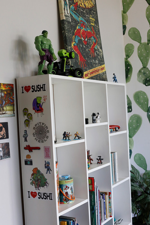 Bookshelf, Toys, Kids bedroom, Toy storage, Resene