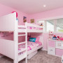 bedroom, pink, kids 