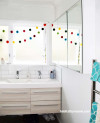 bathroom, white bathroom, modern bathroom, white paint, neutral bathroom