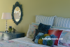 green, bedroom, master bedroom, fresh colours, paint ideas, paint trends