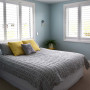 blue bedroom, resene cut glass, resene, renovation
