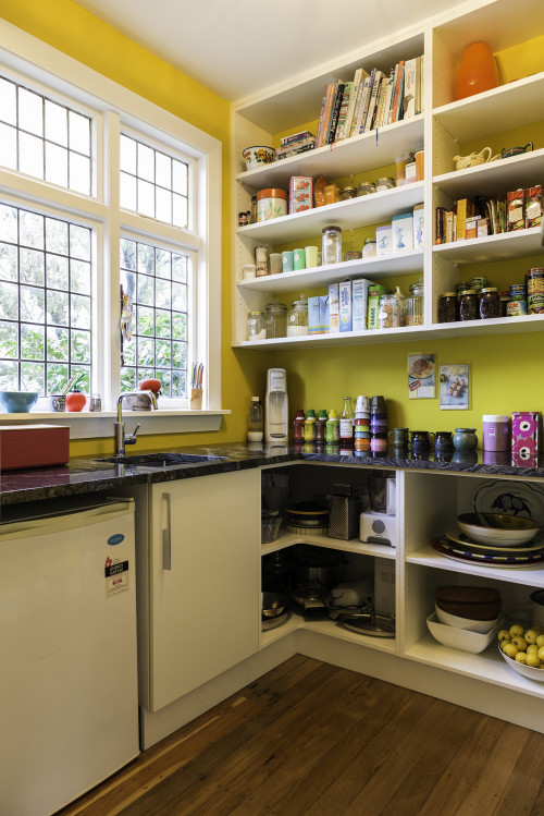 Yellow, pantry, scullery