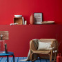 red interior ideas, red interior inspiration, colour palette, red feature wall, interior design