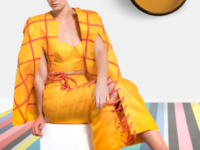 Colour on the catwalk