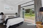 guest bedroom, bedroom, white bedroom, bedroom deck, taupe bedroom, neutral bedroom