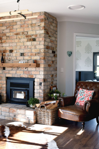 Charlotte and Greg create colourful character in a newly constructed home