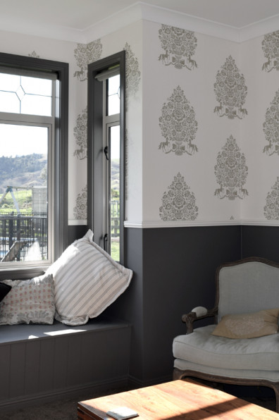 Charlotte and Greg create colourful character in a newly constructed home