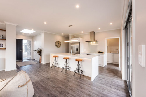 kitchen, grey, neutrals