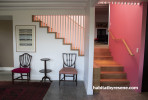 Dining room, accent wall, pink wall, neutrals with pink, Resene