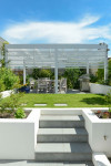 Flint & Celia’s subtropical outdoor living space in Hawke’s Bay 