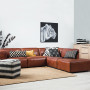 lounge, living room, grey living room, grey lounge, grey feature wall, leather couch