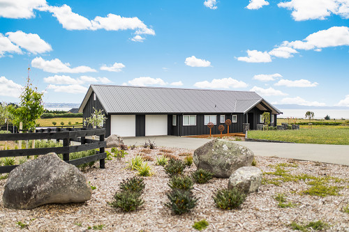 black, exterior, black farmhouse, black exterior