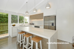 kitchen island, white, kitchen, cape cod, woodgrain, laminate