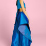 Resene fashion, Resene paint, fashion colours, Resene optimist, blue dress
