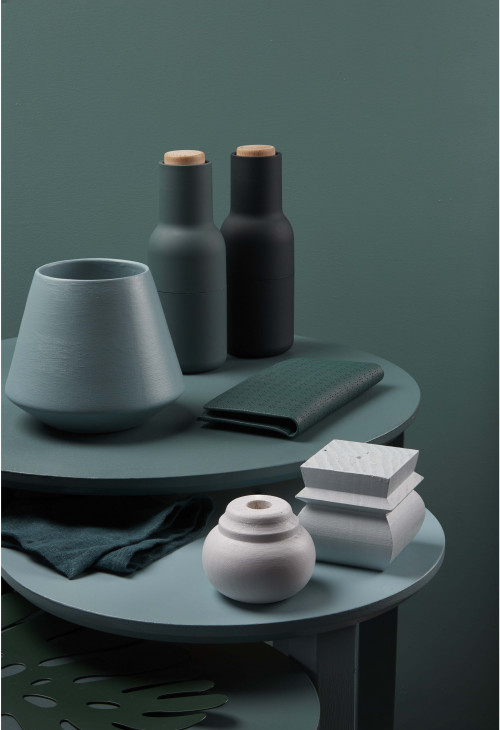 green colour palette, table display, interior styling, green paint, Resene Cutty Sark, tone