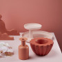 pink colour palette, table display, interior styling, pink paint, Resene Glorious, table, tone