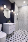 Colour your bathroom bigger