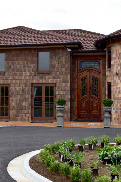 Corina and David bring colour to castle living 