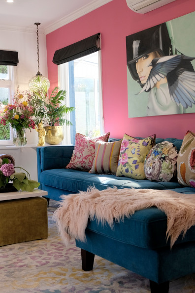Becky’s colourful Christchurch bungalow gives us something to smile about Becky’s colourful Christchurch bungalow gives us something to smile about