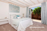 master bedroom, jar lights, white bedroom, metallic paint, feature wall, indoor-outdoor flow 