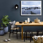 blue walls, blue exterior, gather magazine, amber armitage, resene blues, resene blue, dining room