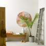 White hallway, paint, Resene Quarter Spanish Cream, DIY artwork, testpots, interior 