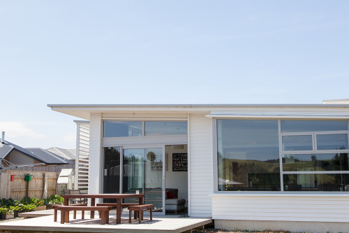 white, exterior, neutral exterior, white exterior, white weatherboards