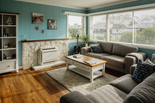 living room inspiration, living room ideas, living room design, blue interior ideas, beach inspired