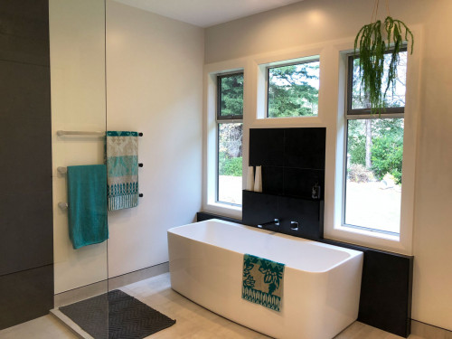 white, bathroom, neutrals, resene double black white, resene half black white