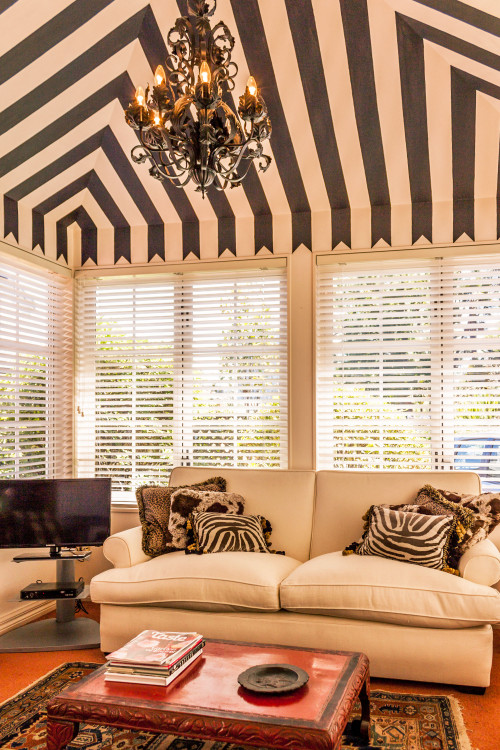 painted stripes, paint ideas, paint trends