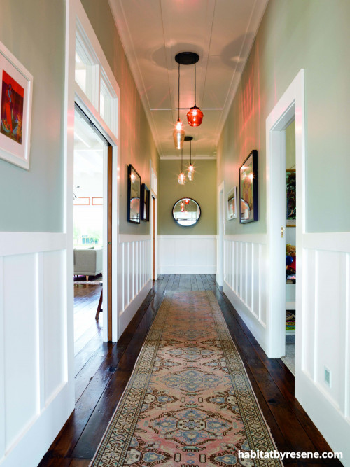 hallway, cottage, heritage, green hallway, white hallway, vintage interior, interior ideas 
