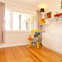 kids bedroom, children's bedroom, white paint, interior, home decorating ideas 