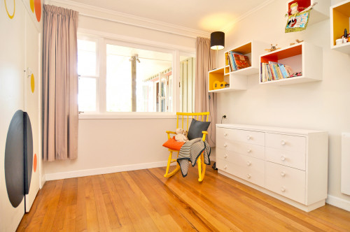 kids bedroom, children's bedroom, white paint, interior, home decorating ideas