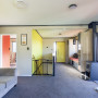 living room inspiration, living room ideas, yellow interior ideas, yellow feature wall, resene