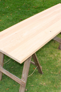 DIY project: whitewash tabletop DIY project: whitewash tabletop