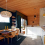 dining room inspiration, blue feature wall ideas, kitchen inspiration, dark feature wall ideas