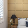bedroom inspiration, batten feature wall, interior design, colour palette, bedroom ideas, resene 