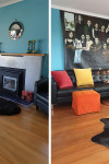 Janice and Eddie’s brave use of bold colours pays off