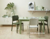 dining room, green dining room, green and white, green paint, green inspiration 
