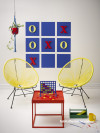 kids playroom, childrens playroom, kids feature wall, colourful playroom, bright paint 